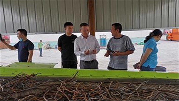 歐冶鏈金和吉和源高層專訪長春客戶現(xiàn)場，共商廢鋼行業(yè)發(fā)展
